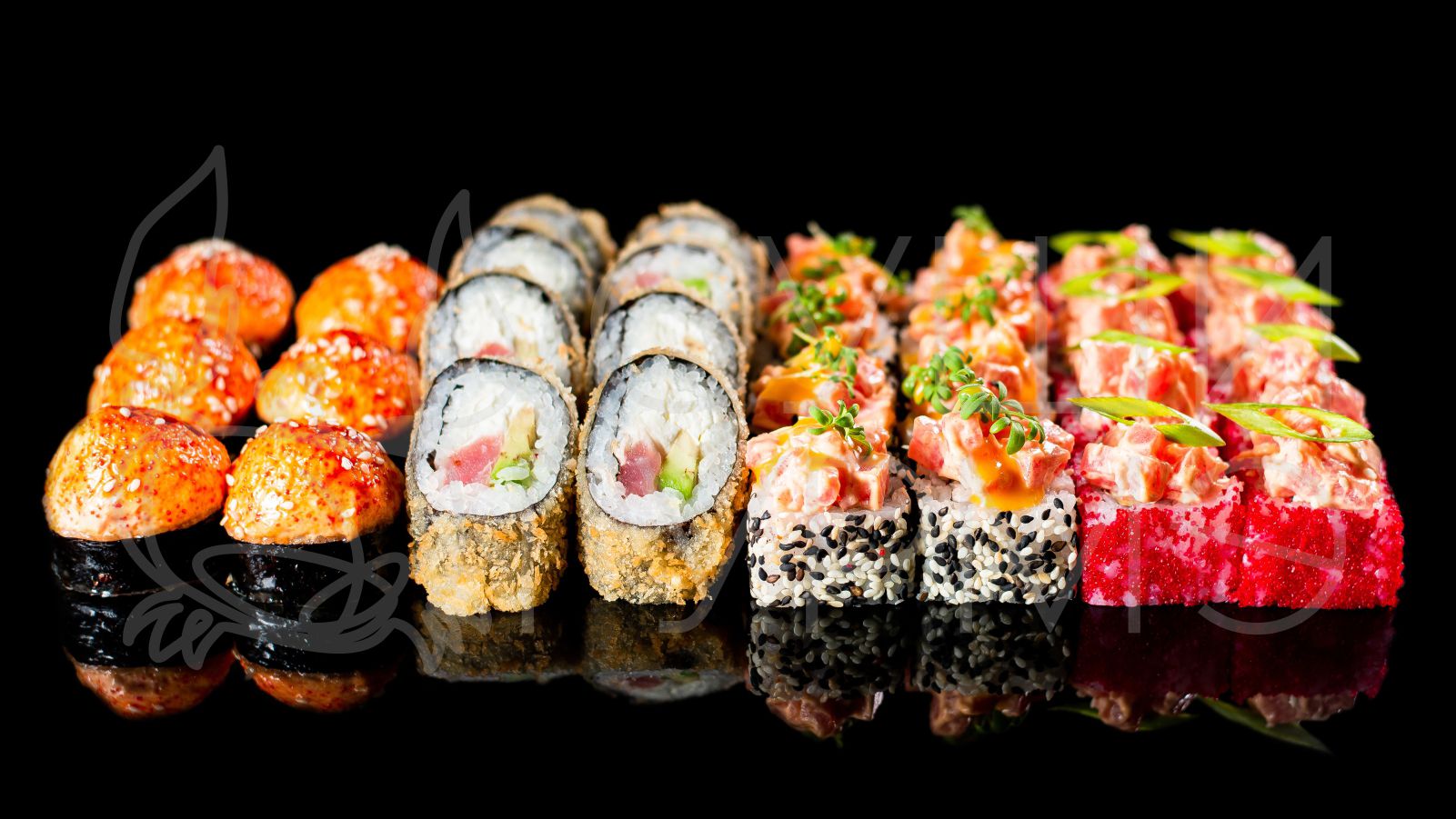 Заказать суши в сургуте джонни тунец фото 24